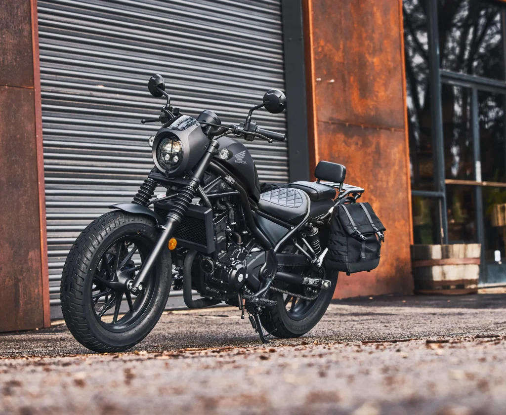 Honda Rebel 300 premium cruiser styling